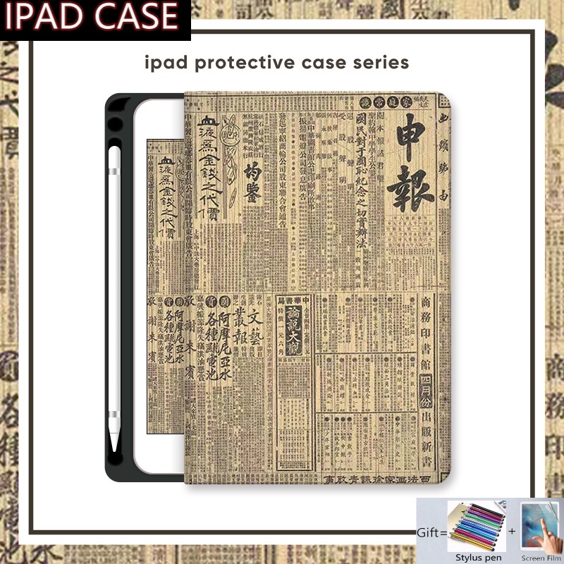 สำหรับ iPad mini7 air6 air11 air13 เคส แบบใส พร้อมช่องใส่ปากกา สําหรับ Ipad 10.2 นิ้ว Ipad Air 5th 4th 3rd 2nd 1st Mini 1 2 3 4 5 6 Ipad Pro 11 10.5 9.7 10.9 นิ้ว 2021 2022 เคส สำหรับ iPad Air11 M2 Air13 M4 Air6 10.9 Air13 Pro 13 12.9 11 2024 กรณีแท็บเล็ต