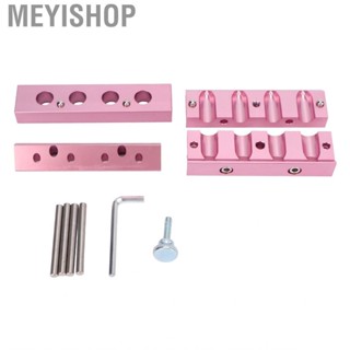 Meyishop DIY Lipstick Mold Aluminum 4 Holes Multipurpose Making Kit Lip Balm