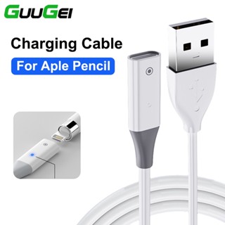 Guugei สายชาร์จ USB A Type C ตัวผู้ เป็นตัวเมีย สําหรับดินสอ Aple Pencil Generation 1st 1