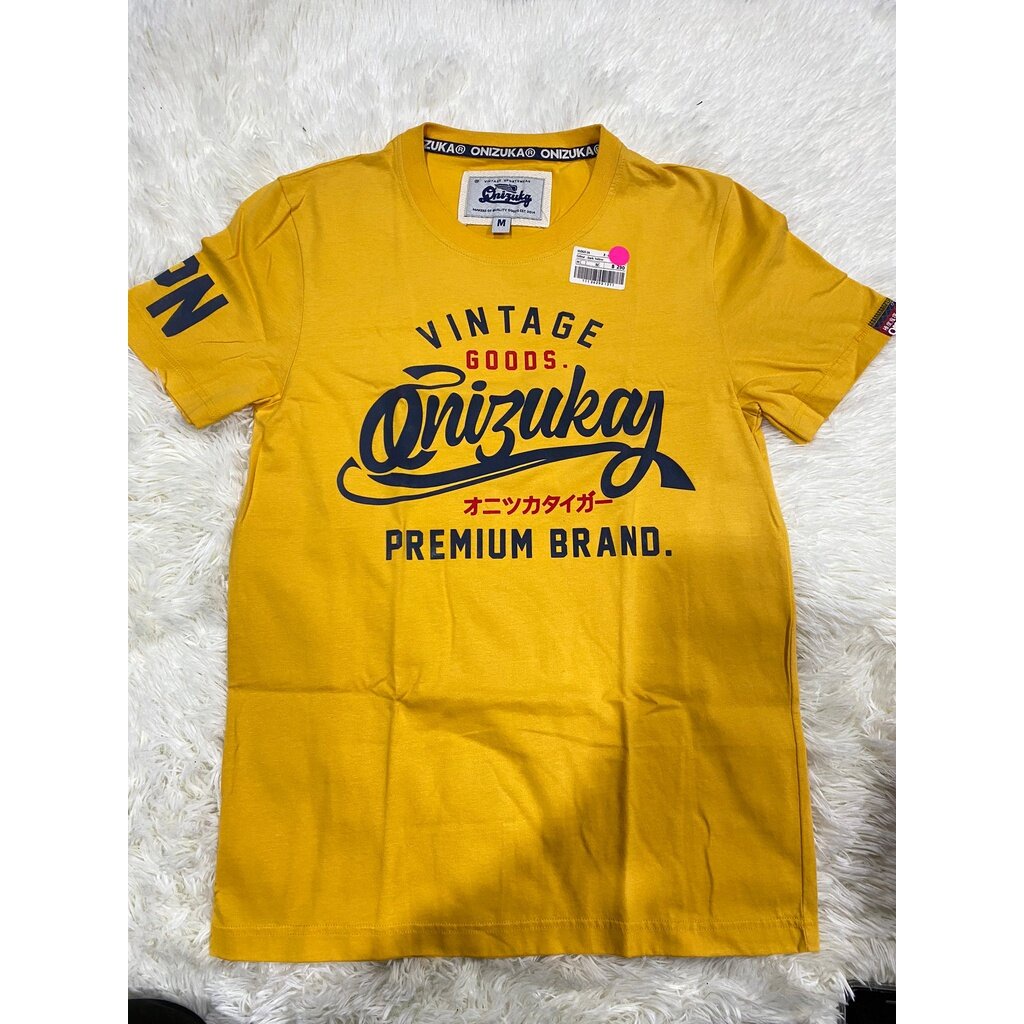 เซลงานแท้ ราคาตาแตก //คละลาย// เสื้อยืดแบรนด์แท้ Onizuka ชาย M อก37-38