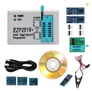 Ezp2019 โปรแกรมเมอร์ USB SPI ความเร็วสูง รองรับแฟลช 32M 24 25 93 EEPROM 25 Flash bios Win7 Win8