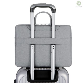 [DZ]Laptop Sleeve Case 15.6 inches Shoulder Messenger Bag 360° Protective Computer Carrying Bag with Multilayer Waterproof Anti-scratch Compatible with Lenovo HUAWEI Microsoft