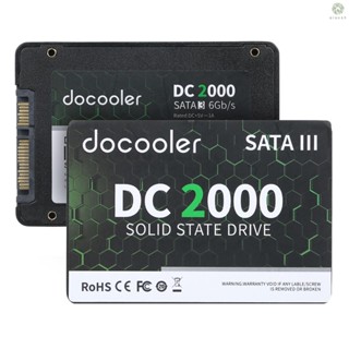 [DZ]docooler Dc2000 โซลิดไดรฟ์ภายใน SSD 128GB 2.5 นิ้ว อ่านเร็ว และความเร็วลม สําหรับคอมพิวเตอร์ แล็ปท็อป