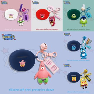 Case For Oppo Enco Air 3 Pro / Air 2 Pro / Free 2 2i / R Play Earphone Silicone Cover Cute Monster Earbuds Soft Protective Headphone Headset Skin