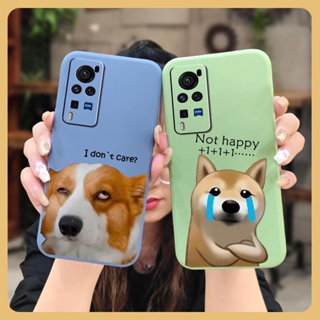 phone case soft shell Phone Case For VIVO X60 Pro protective case Simplicity Skin feel silicone cute Anti-fall