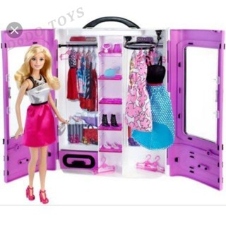 🎈รองรับ COD💖ตู้เสื้อผ้าบา​ร์บี้​ barbie closet ของแท้​