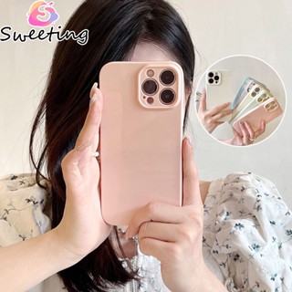 เคสโทรศัพท์มือถือ สีพื้น ป้องกันมวยปล้ํา แบบเรียบ รวมทุกอย่าง สําหรับ Iphone รุ่น 11 12 13 14