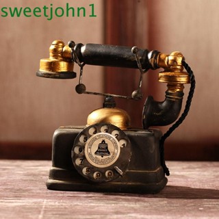 Sweetjohn โมเดลโทรศัพท์ เรซิ่น สไตล์ยุโรป สําหรับถ่ายภาพ