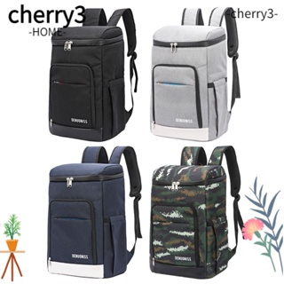 Cherry3 กระเป๋าสะพายไหล่ เก็บความร้อน ขนาด 24-28 ลิตร แบบพกพา สําหรับใส่เครื่องดื่ม ในตู้เย็น