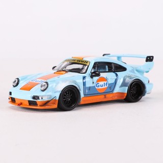 Tm 1:64 RWB Porsche 964 Gulf Diecast รถของเล่น สําหรับเด็กผู้ชาย ของขวัญวันเกิด รถของเล่น รถเก็บสะสม