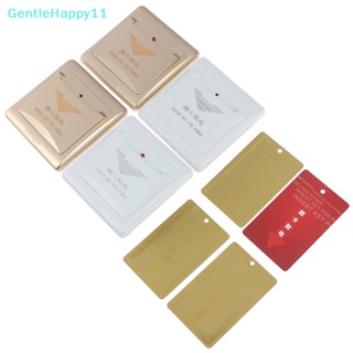 Gentlehappy ที่ใส่บัตร กุญแจ สวิตช์ติดผนัง ประหยัดพลังงาน สําหรับโรงแรม ห้องพัก โรงแรม
 .