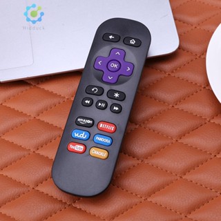 ใหม่ล่าสุด รีโมตคอนโทรล คุณภาพสูง แบบเปลี่ยน พร้อมสายคล้อง สําหรับ Roku 1 2 3 4 LT HD XD XS Ruko 1 Roku 2 Roku 3 1 ชิ้น [Hidduck.th]