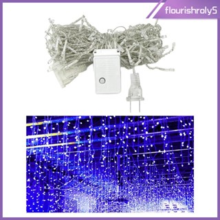 [Flourishroly5] สายไฟ LED สําหรับตกแต่งสวน เทศกาลคริสต์มาส