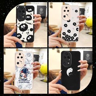 heat dissipation soft shell Phone Case For Huawei P50 Pro Back Cover Anti-knock youth leather advanced funny creative