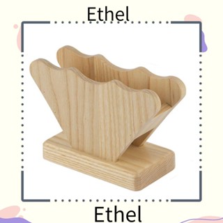 Ethel1 ที่วางกระดาษกรองกาแฟ ไม้ไผ่ ทรงกรวย ขนาด 6.5 X 2.75 X 4.1 นิ้ว