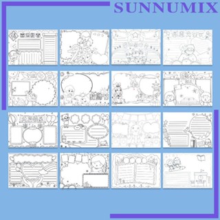 [Sunnimix] แม่แบบลายฉลุ รูปสัตว์ สําหรับวาดภาพระบายสี 46 ชิ้น