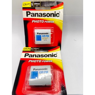 ในไทย ถ่าน Panasonic CRP2, CR-P2 LITHIUM  6V ของใหม่  ของแท้