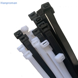 Hanproman&gt; สายรัดไนล่อน พลาสติก ล็อกในตัว 3X200 100 ชิ้น