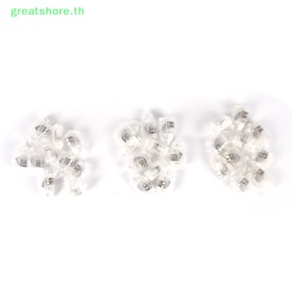 Greatshore โคมไฟลูกโป่ง led ขนาดเล็ก 3 สี สําหรับตกแต่งปาร์ตี้คริสต์มาส งานแต่งงาน 10 ชิ้น ต่อล็อต