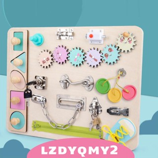 [Lzdyqmy2] บอร์ดของเล่น Montessori เสริมการเรียนรู้เด็ก DIY