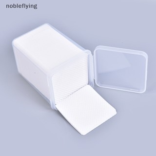 Nf น้ํายาล้างเล็บ ผ้าฝ้ายนุ่ม สําหรับตกแต่งเล็บ 200 ชิ้น ต่อกล่อง nobleflying