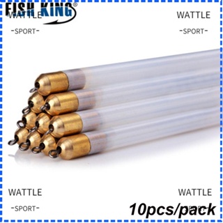 Wattle ทุ่นลอยน้ํา 2.0 3.0 กรัม อุปกรณ์เสริม สําหรับตกปลา 10 ชิ้น ต่อชุด