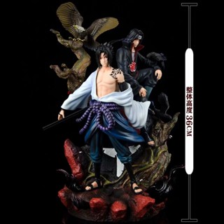 (((พร้อมส่ง) โมเดลฟิกเกอร์ Naruto Bond.G GK Love Hates Uchiha Itachi Sasuke บรรจุกล่อง