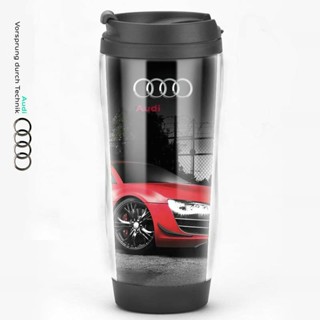 แก้วน้ํา ลายโลโก้ Audi Audi เหมาะกับของที่ระลึก สําหรับรถยนต์