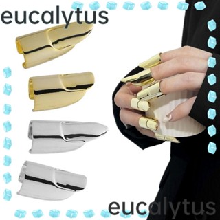 Eucalytus1 แหวนสวมนิ้ว โลหะ คอสเพลย์ สไตล์พังก์ สําหรับผู้หญิง ผู้ชาย