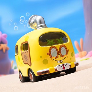 [พร้อมส่ง] ของแท้ POP MART POP MART SpongeBob SquarePants กล่องปริศนา 9GRI แฮนด์เมด ของเล่น ของขวัญ สําหรับตกแต่งรถยนต์