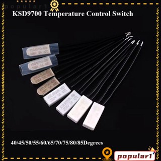 Popular KSD9700 เทอร์โมสตัท สวิตช์ควบคุมอุณหภูมิ 5A ป้องกันความร้อน 40~155 องศา