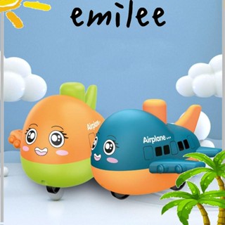 Emilee Inertia เครื่องบินพลาสติก ขนาดเล็ก ของเล่นสําหรับเด็ก