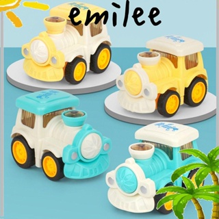 Emilee รถไฟของเล่น พื้นผิวเรียบ ยืดหยุ่น กันตก ขนาดเล็ก