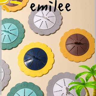 Emilee 2 ชิ้น ฝาครอบท่อระบายน้ํา บ้าน สําหรับห้องน้ํา ห้องครัว อ่างล้างจาน กรองแมลง ป้องกันพื้น