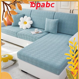 Top Chaise ผ้าคลุมโซฟา กันลื่น ทนทาน ซักทําความสะอาดได้ สีเทาเข้ม สําหรับห้องนอน