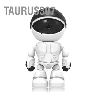 Taurus307 Robot Shape Wireless WiFi Camera 1080P HD Video 2 Way Audio Phone Remote 355 Degrees Horizontal for Home Security