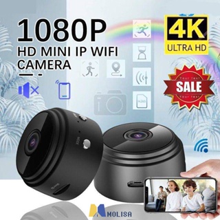 A9 Mini กล้อง Full HD 1080p Wifi Ip ไร้สายอินฟราเรด Night Vision Security Monitor สำหรับโทรศัพท์มือถือสมาร์ทโฟน MOLISA MOLISA