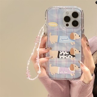 [พร้อมส่ง] เคสป้องกันโทรศัพท์มือถือ พร้อมสายคล้องมือ สําหรับ Apple iPhone 15 14 13 12 11 PROMAX XS XR XSMAX SE2020 6 7 8PLUS MINI