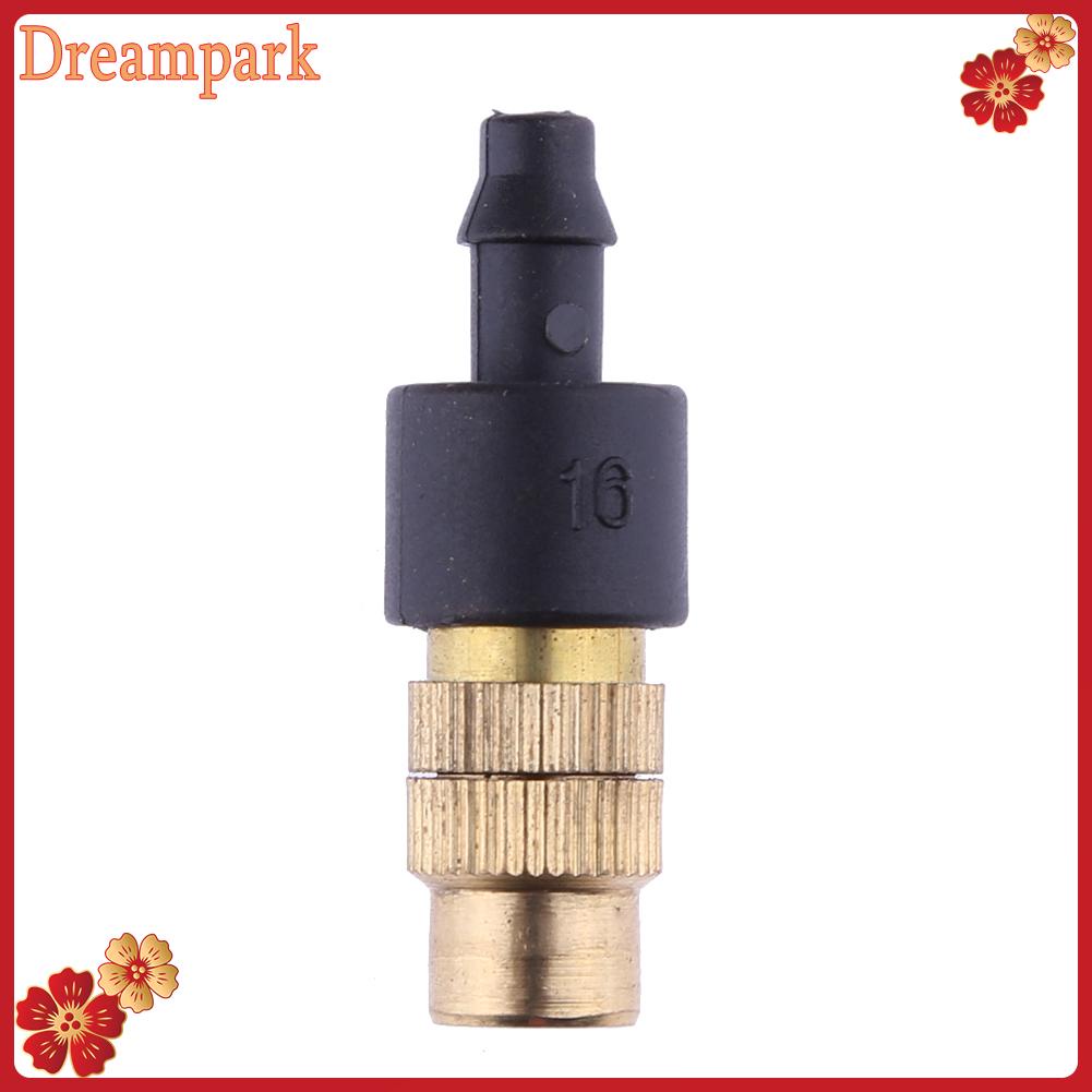 หัวสปริงเกลอร์ทองเหลือง PVC 4/7 สำหรับสวนชลประทาน 10 ชิ้น - รูปที่ 6