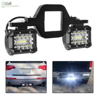 [ISHOWMAL-TH]Tow Hitch Mounting Combination LED Work Light Pod Mounting Bracket Towbar-New In 8-