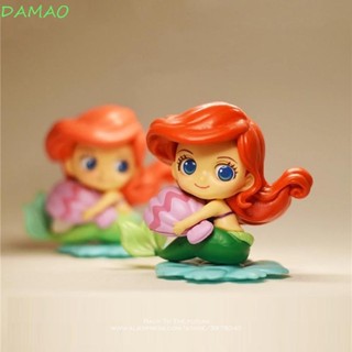 Damao ฟิกเกอร์เจ้าหญิงนางเงือก เจ้าหญิงเบลล์ PVC สีขาว สําหรับของขวัญวันเกิด คริสต์มาส