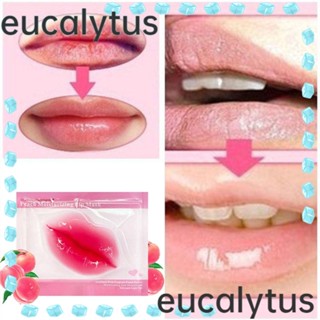 Eucalytus1 แผ่นลิปแคร์คอลลาเจน ให้ความชุ่มชื้น ต่อต้านริ้วรอย สําหรับผู้หญิง