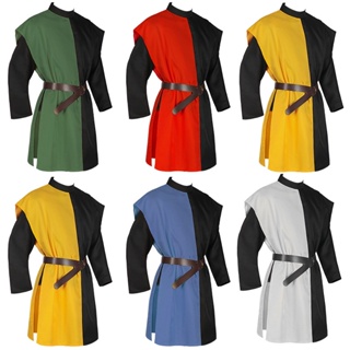 เสื้อคลุมคอสเพลย์ นักรบ Cavalier Armor Tabard สไตล์วินเทจ วิคตอเรีย สําหรับผู้ชาย