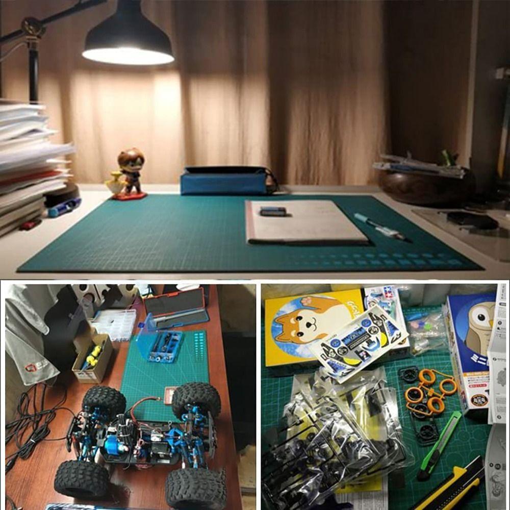 Zhoulingho เขียง, แกะสลักหนังหัตถกรรมเครื่องมือตัด, Double-side Patchwork เย็บ A3 A4 A5 PVC Workbench Pad บ้าน DIY