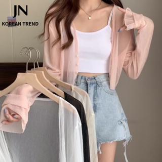 JN Studio  Áo Len áo khoác cardigan áo cardigan Thời trang hàn quốc  High quality สไตล์เกาหลี ทันสมัย ins A91K073 36Z230909