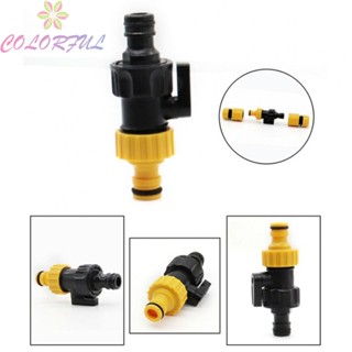 【COLORFUL】Valve For Garden Irrigation Quick Release Repair Tool Replacement 16.5mm 2Pcs