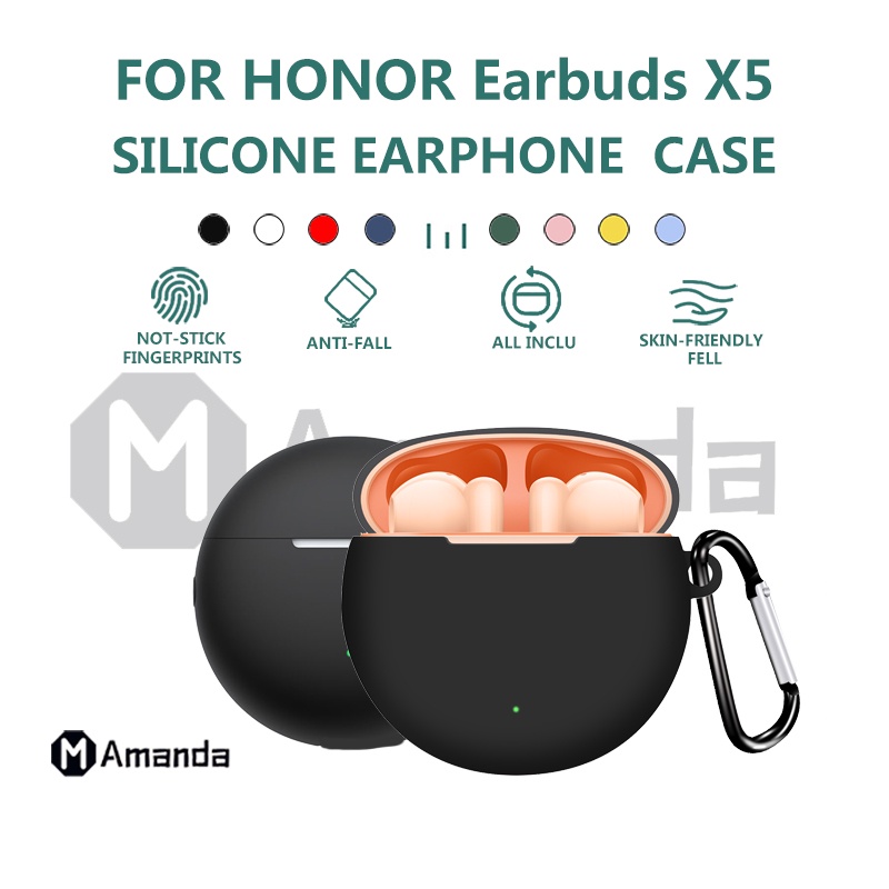 RY01 FOR HONOR Earbuds X5 CASE / LCHSE X5S CASE TWS case Silicone Case Cover  series Dust-proof Prot