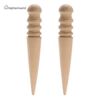 [Hightechworld.th] ร่องไม้ ทรงกลม อุปกรณ์เสริม สําหรับงานหนัง 2 ชิ้น