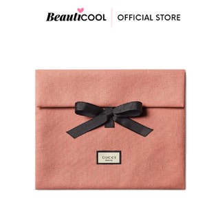 GUCCI Beauty Pink Pouch Make Up Bag 2022 จุของได้เยอะน้ำหนักเบา