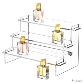 [Viocee] ชั้นวางอะคริลิค 3 ชั้น สําหรับโมเดลฟิกเกอร์ เครื่องสําอาง